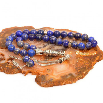 Lapis Lazuli Taşı Tesbih ( 8 mm ) - 2