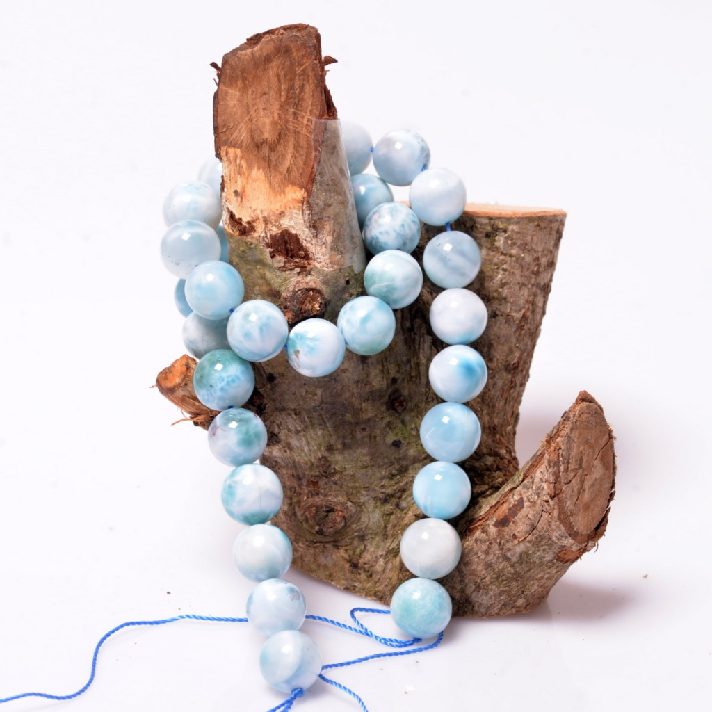 Larimar Taşı Dizi - 10 mm Larimar Taşı Dizi - 10 mm