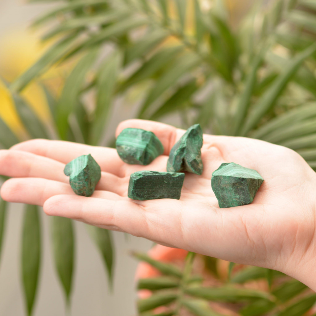 Malahit Taşı Ham Kütle - Malakit Taşı