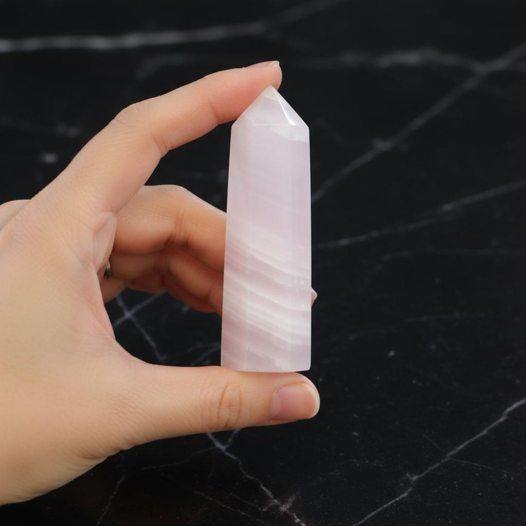 Mangano Kalsit Taşı Kazık Kütle