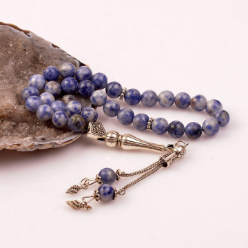 Mavi Aventurin Taşı Tesbih ( 8 mm ) - 2