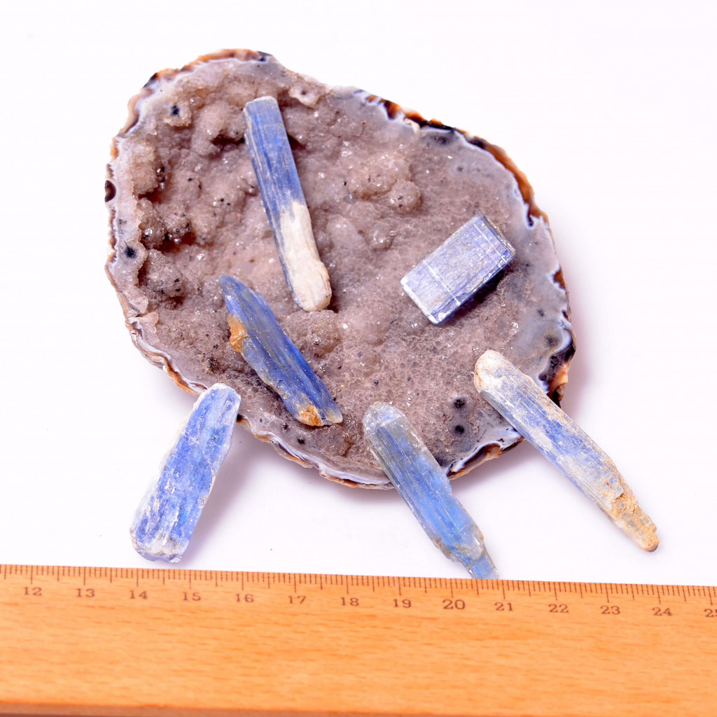 Mavi Kyanit Taşı Çubuk Kütle - Küçük Boy