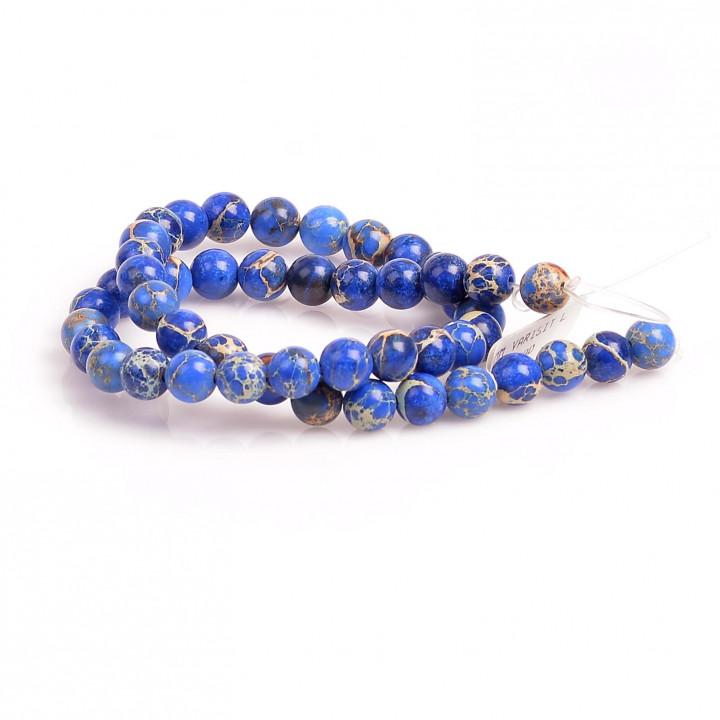 Mavi Varisit Taşı Dizi ( 8 mm )