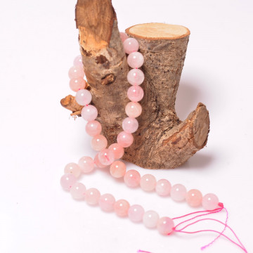 Morganit Taşı Dizi - 10 mm - 2