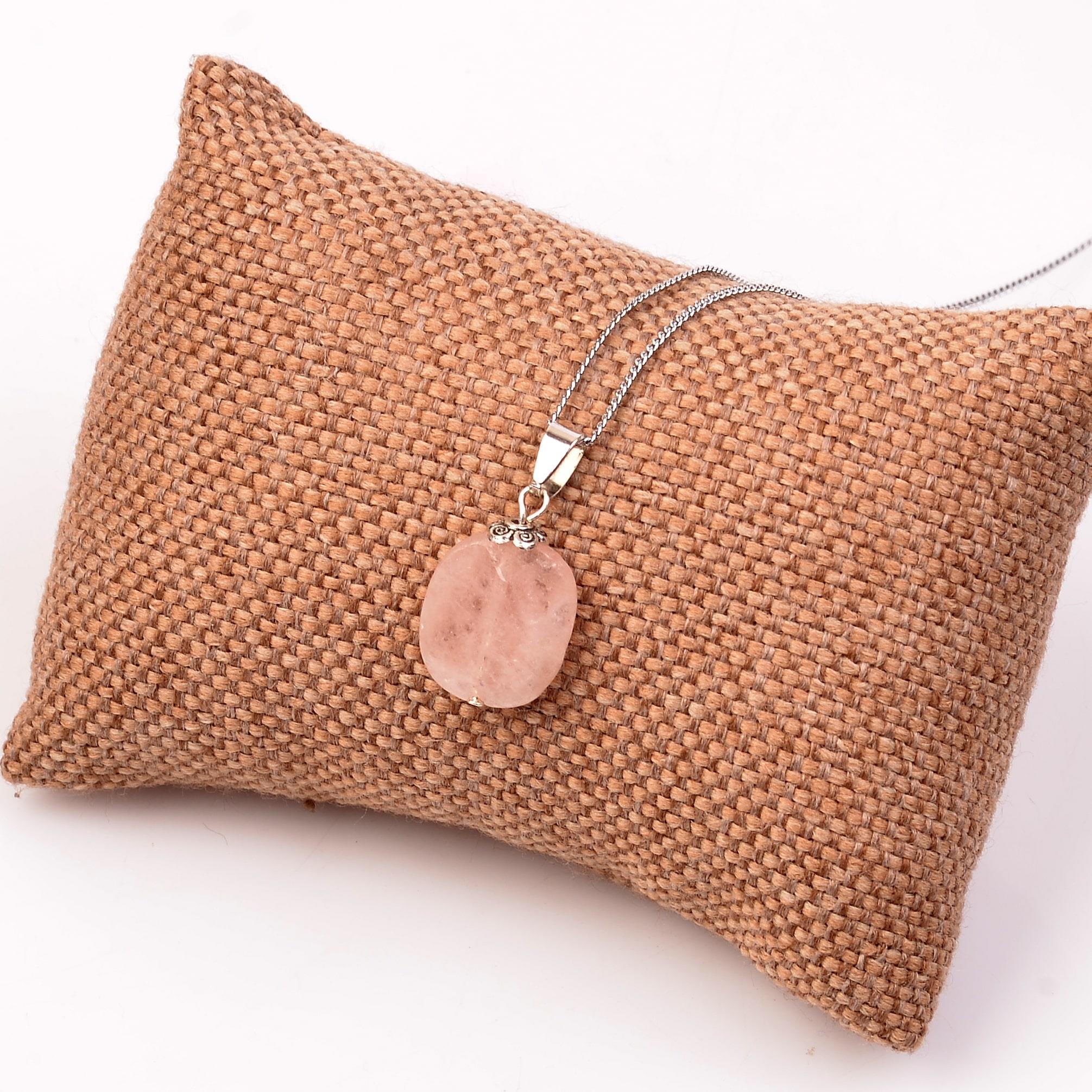 Morganit Stone Necklace