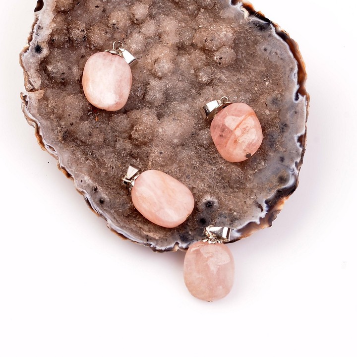 Morganit Taşı Kolye