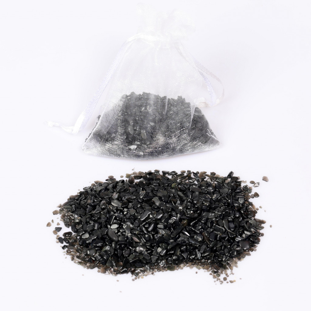 Obsidyen Taşı – 60 gr Doğal Dökme (Kırık) Taş | Deliksiz