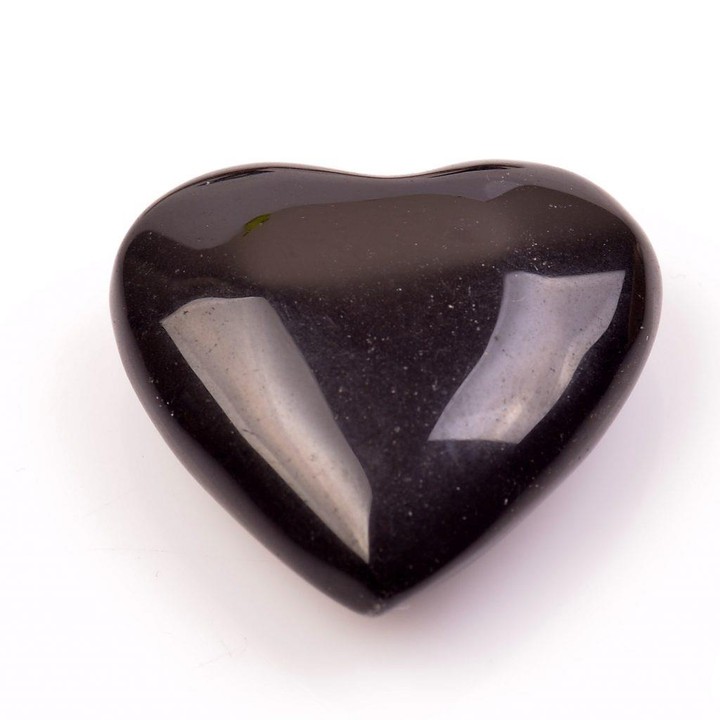 Obsidyen Taşı Kalp Kütle