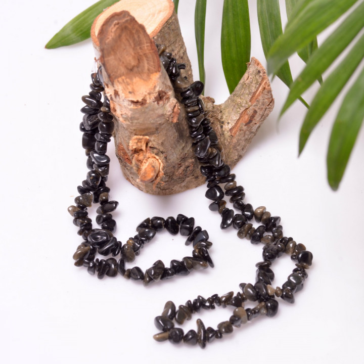 Obsidyen Taşı Kırık Taş Dizi