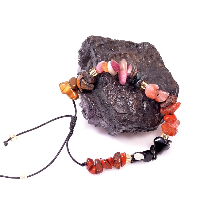 Oğlak Burcu Doğal Taş Bileklik - Ayarlamalı