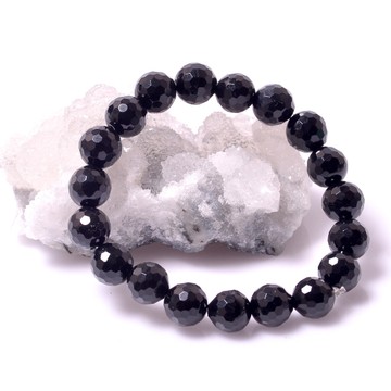 Oniks Taşı Bileklik - 10 mm Faset Kesim - 2