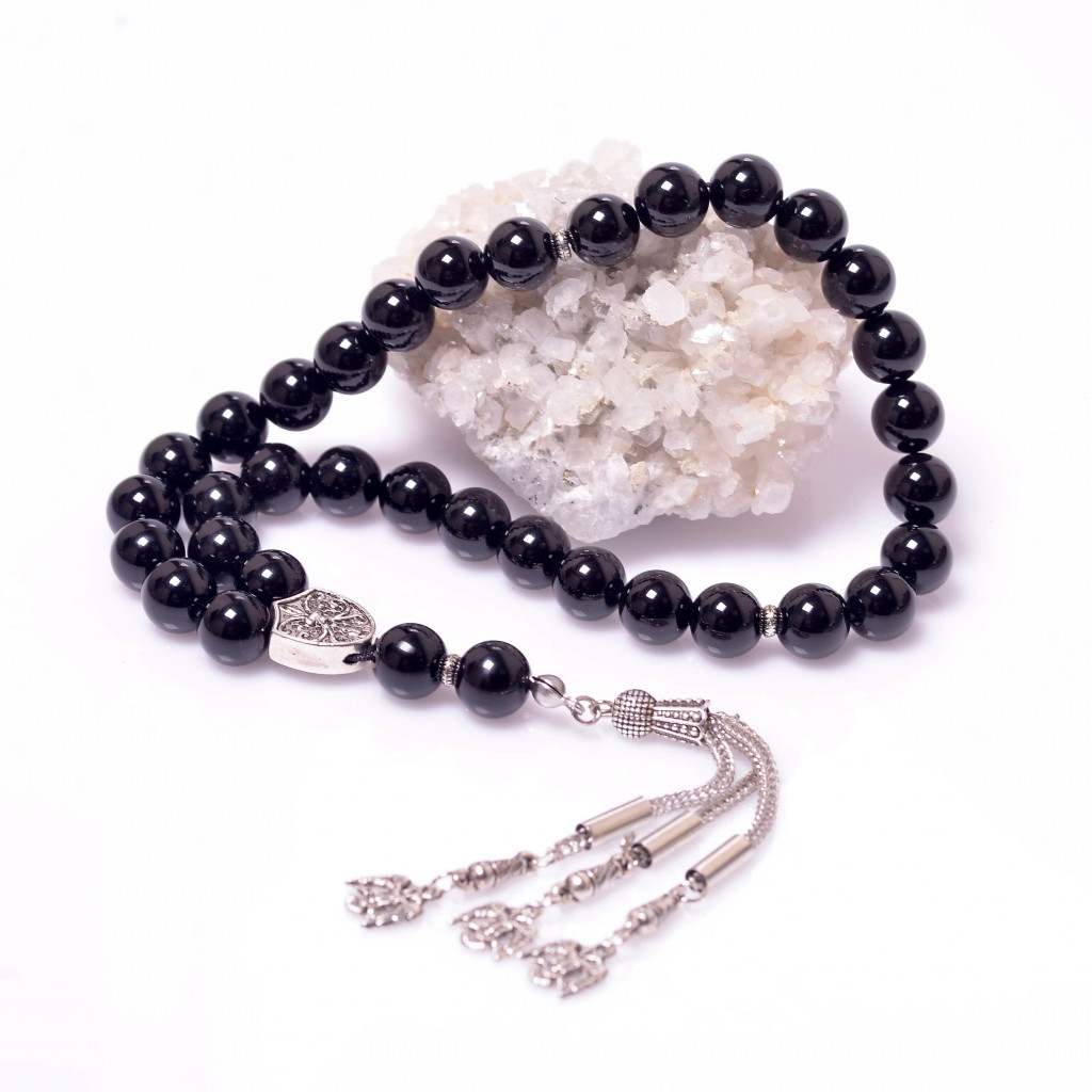 Oniks Taşı Tesbih - 10 mm