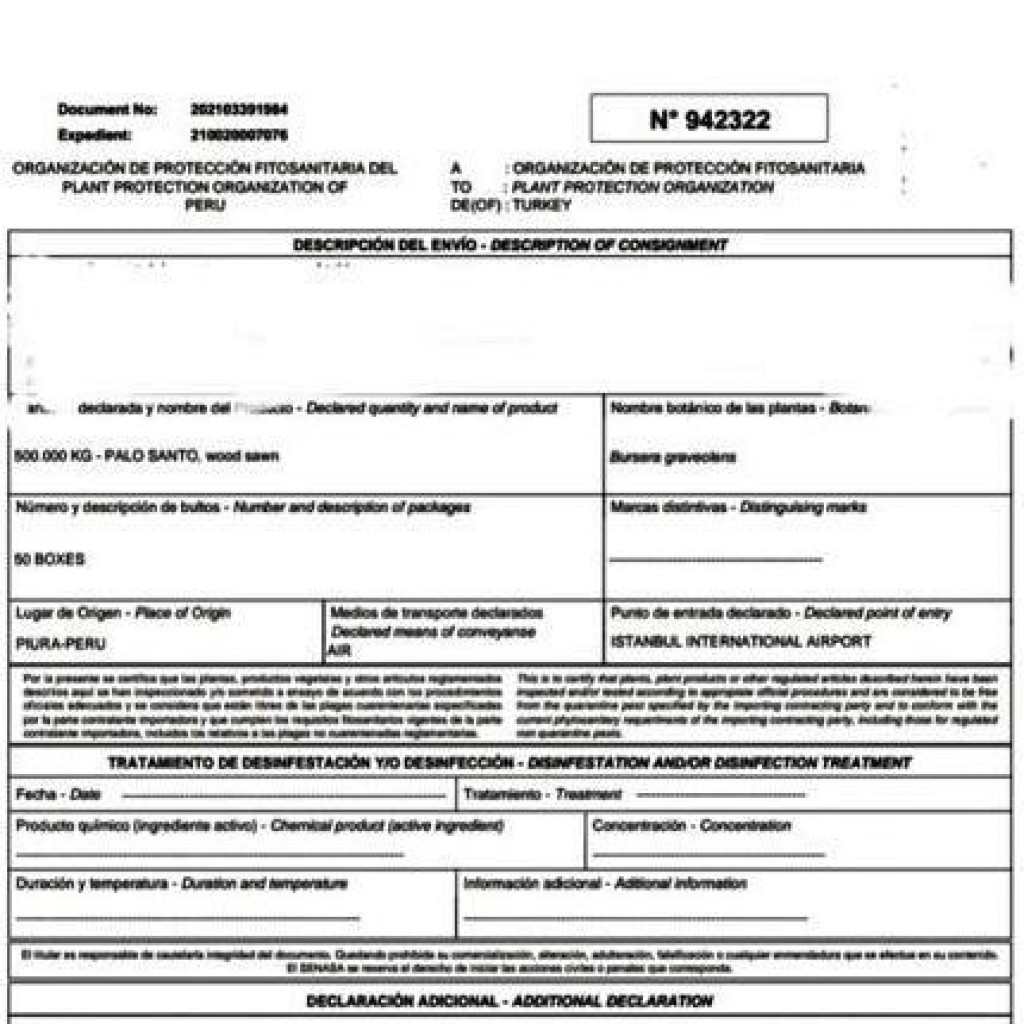 Palo Santo Tütsü Palo Santo Tütsü