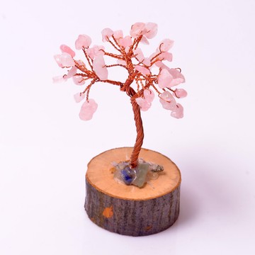 Pembe Kuvars Taşı Ağaç - 2