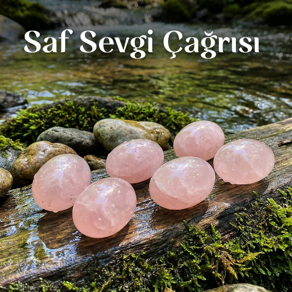 Pembe Kuvars Taşı Kütle