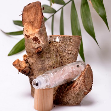 Pembe Kuvars Taşı Roll-On - Esans Şişesi - 2