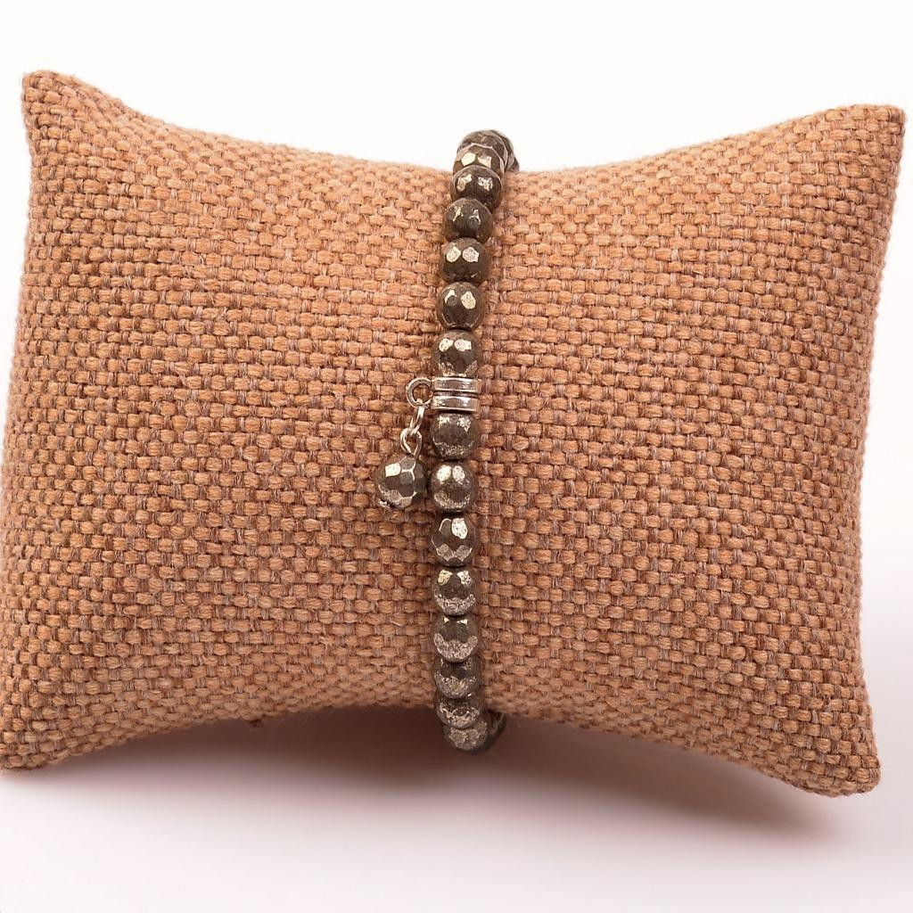 Pirit Taşı Bileklik ( 6 mm )