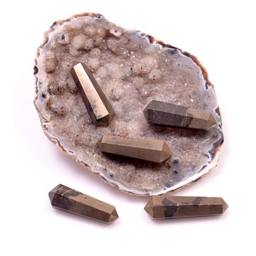 Pirit Taşı Çift Uçlu Kazık - Küçük Boy - 2