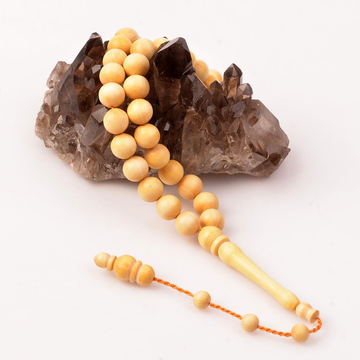 Portakal Ağacı Tesbih - 9,5 mm - 2