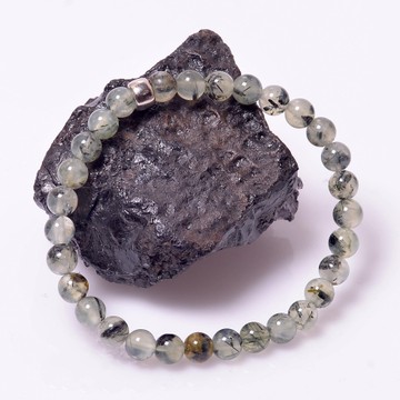 Prehnite Taşı Bileklik ( 6 mm ) - 2