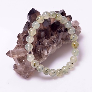 Prehnite Taşı Bileklik ( 8 mm ) - 2