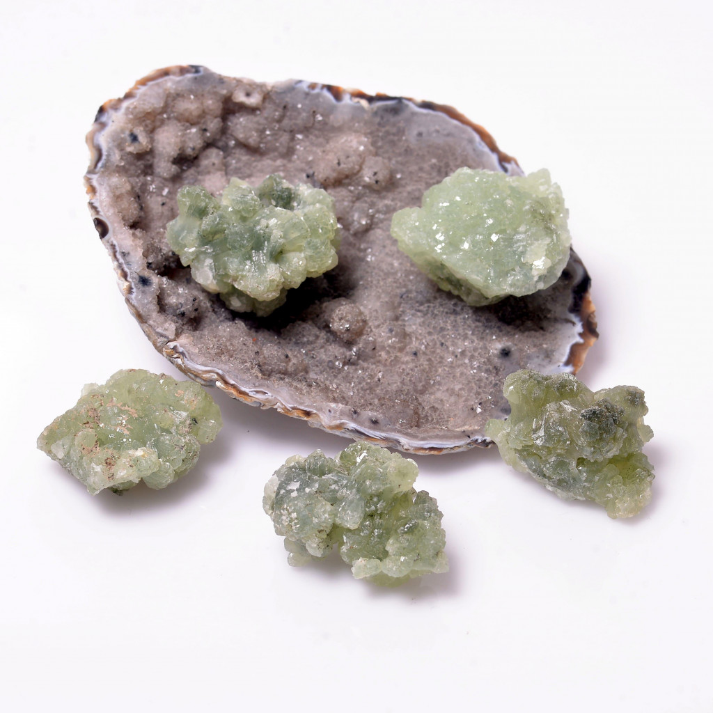 Prehnite Taşı Ham Kütle - İşlenmemiş Taş
