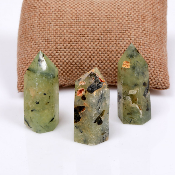 Prehnite Taşı Kazık Kütle - 1