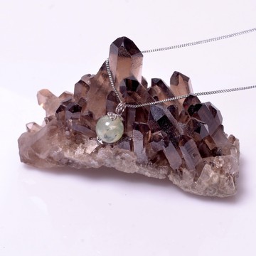 Prehnite Taşı Kolye - 2