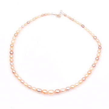 Renkli Süzme İnci Kolye ( Yüksek Kalite ) - 2