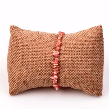 Rodokrozit Taşı Gümüş Bileklik - Şekilsiz Taşlar - 2