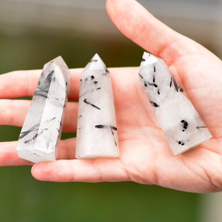 Rutil Kuvars Taşı Kazık Kütle