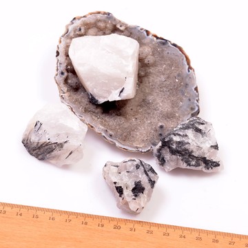 Rutilli Kuvars Taşı Ham Kütle - 2