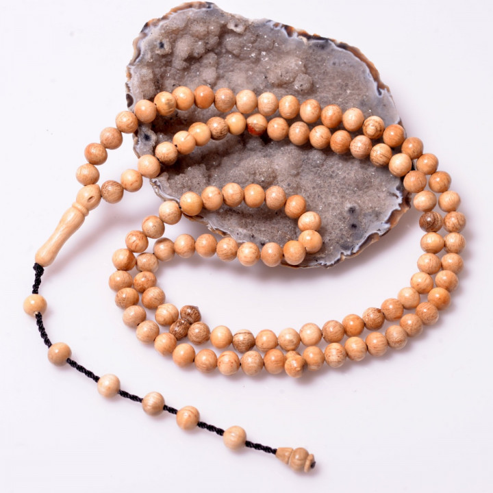 Sakız Ağacı Dua Tesbihi 8 mm - Sistemli - 1