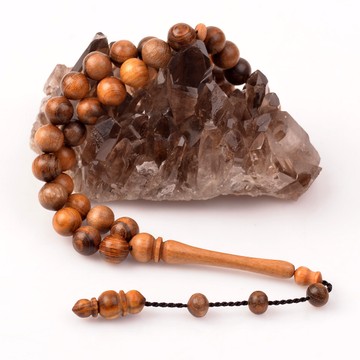 Sakız Ağacı Tesbih - 9,5 mm - 2