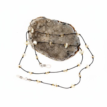 Sedef Taşlı Gözlük Askısı – Doğal Taş Gözlük İpi - 2