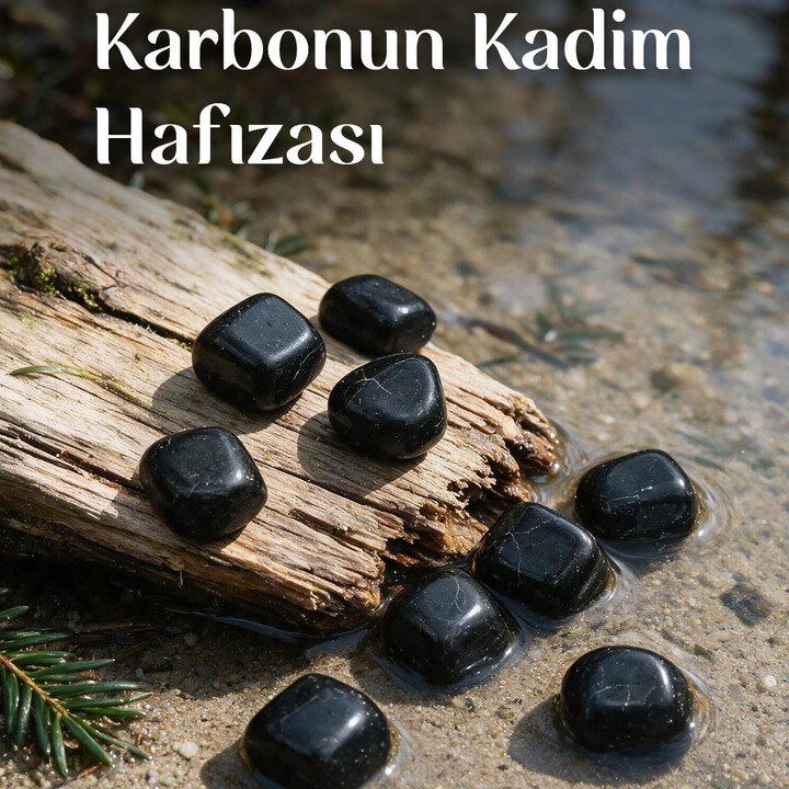 Shungite Taşı Kütle - Küçük Boy