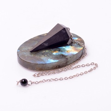 Shungite Taşı Sarkaç - Pandül - 2