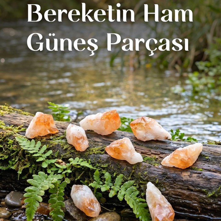 Sitrin Taşı Kütle - İşlenmemiş Doğal Taş