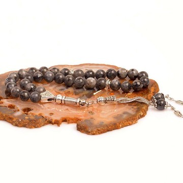 Spektrolit Taşı Tesbih (8 mm) - 2