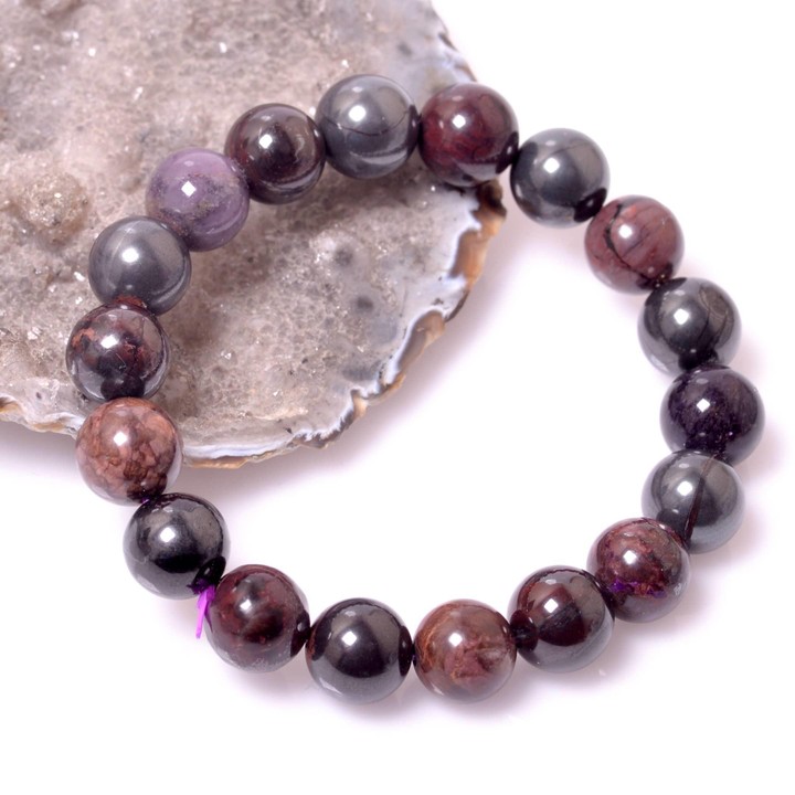Sugilit Taşı Bileklik - 12 mm