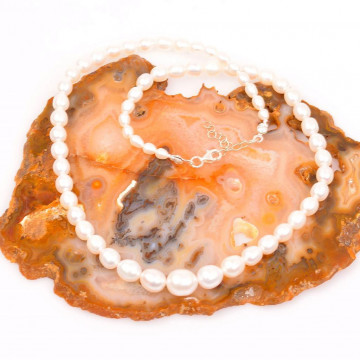 Süzme İnci Kolye ( Yüksek Kalite ) - 2