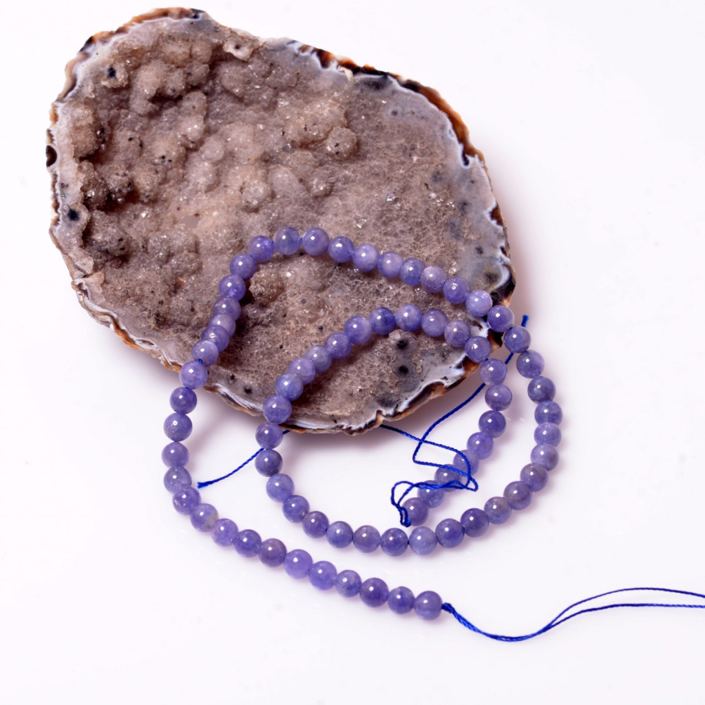 Tanzanit Taşı Dizi - 6 mm