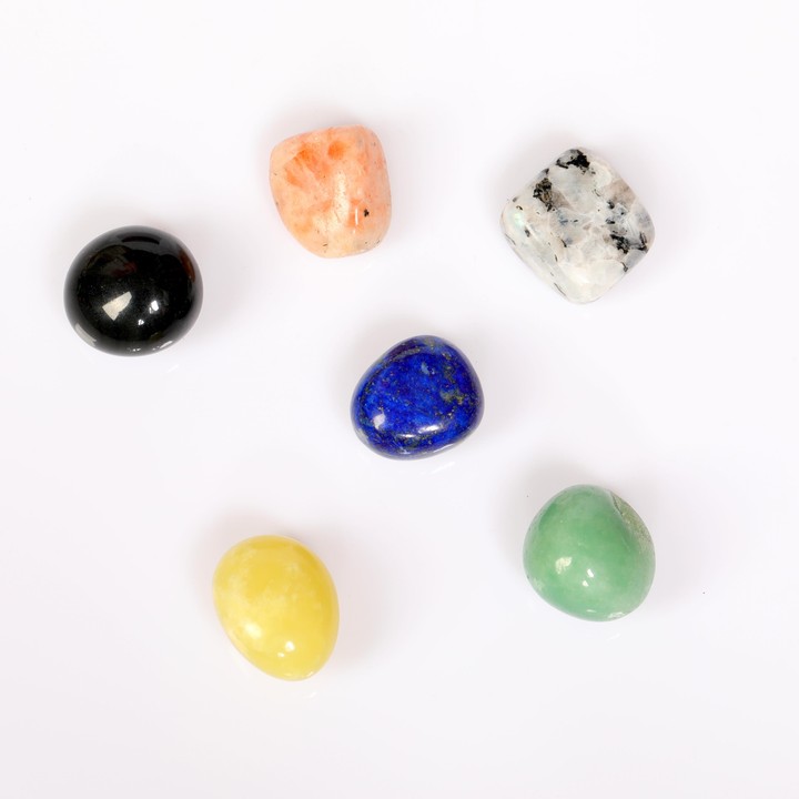 Terazi Burcu Doğal Taş Seti – Karton Kutulu