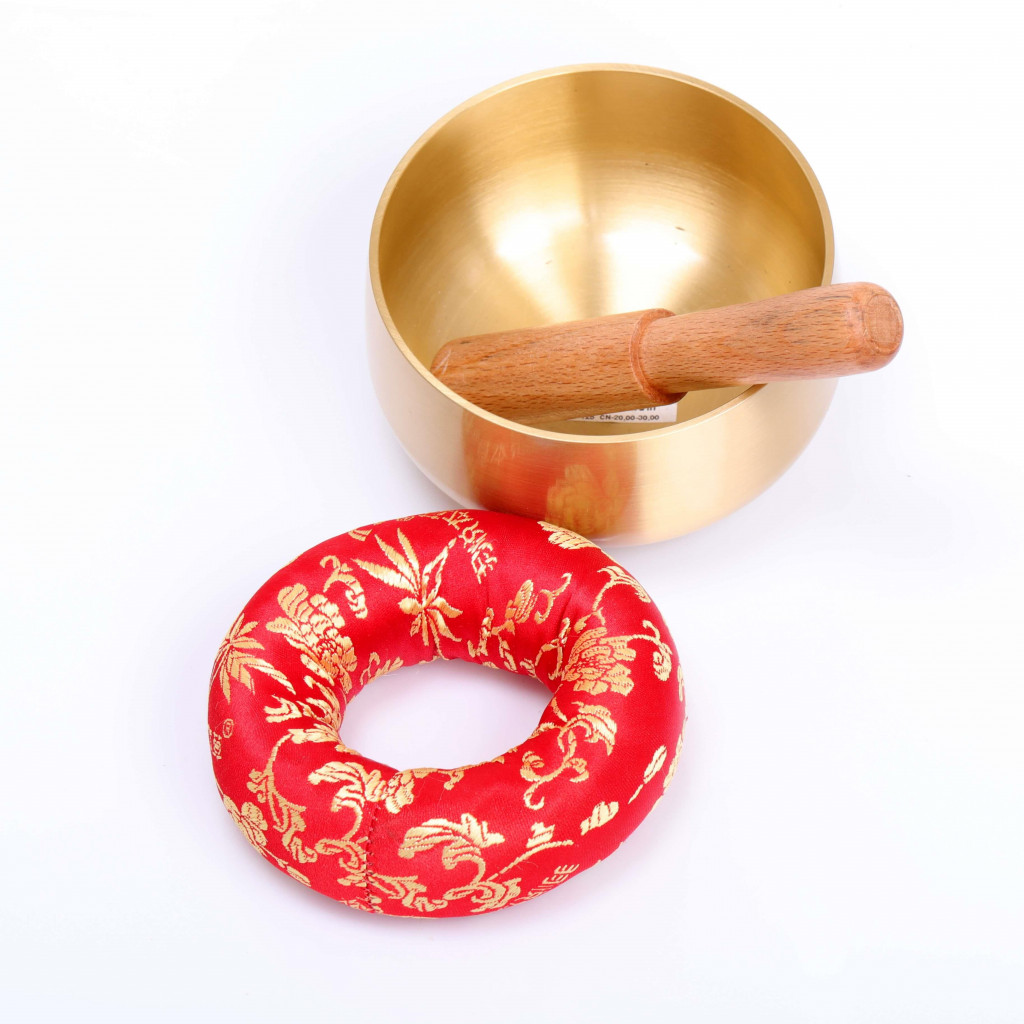 Tibet Çanağı - Singing Bowl - Pirinç Tibet Çanağı 9,5 cm