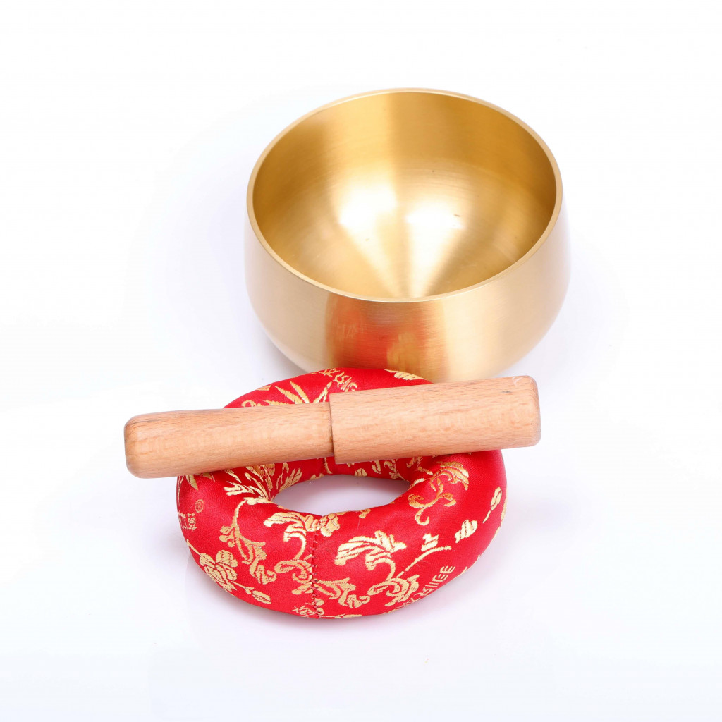 Tibet Çanağı - Singing Bowl - Pirinç Tibet Çanağı 9,5 cm