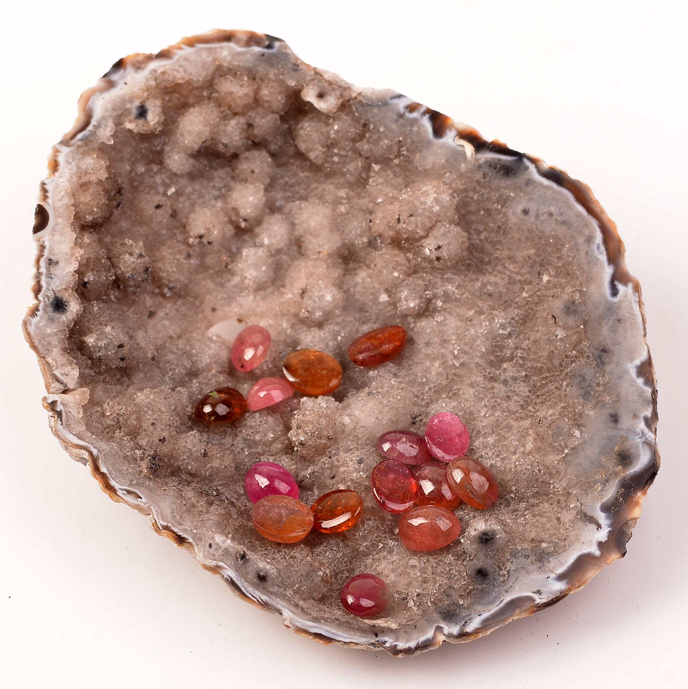 Turmalin Stone Kabaşon 5*7 mm Ring & Necklace Stone