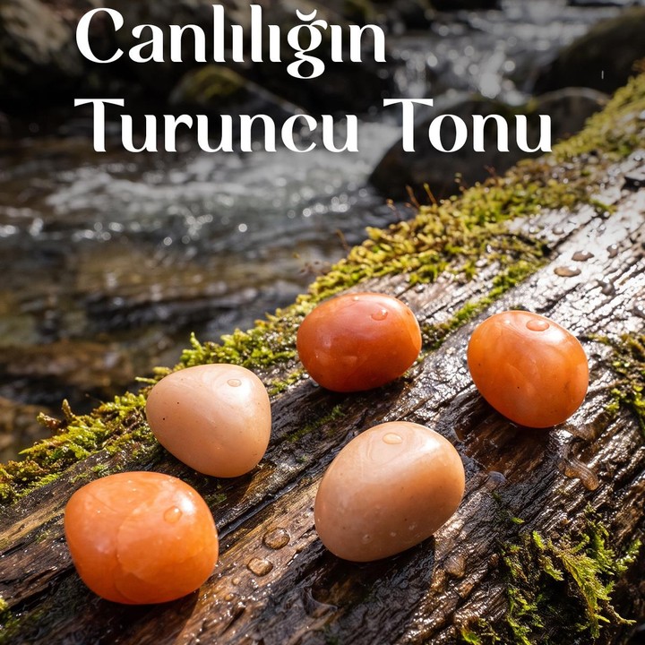 Turuncu Aventurin Taşı Kütle