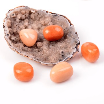 Turuncu Aventurin Taşı Kütle - 2