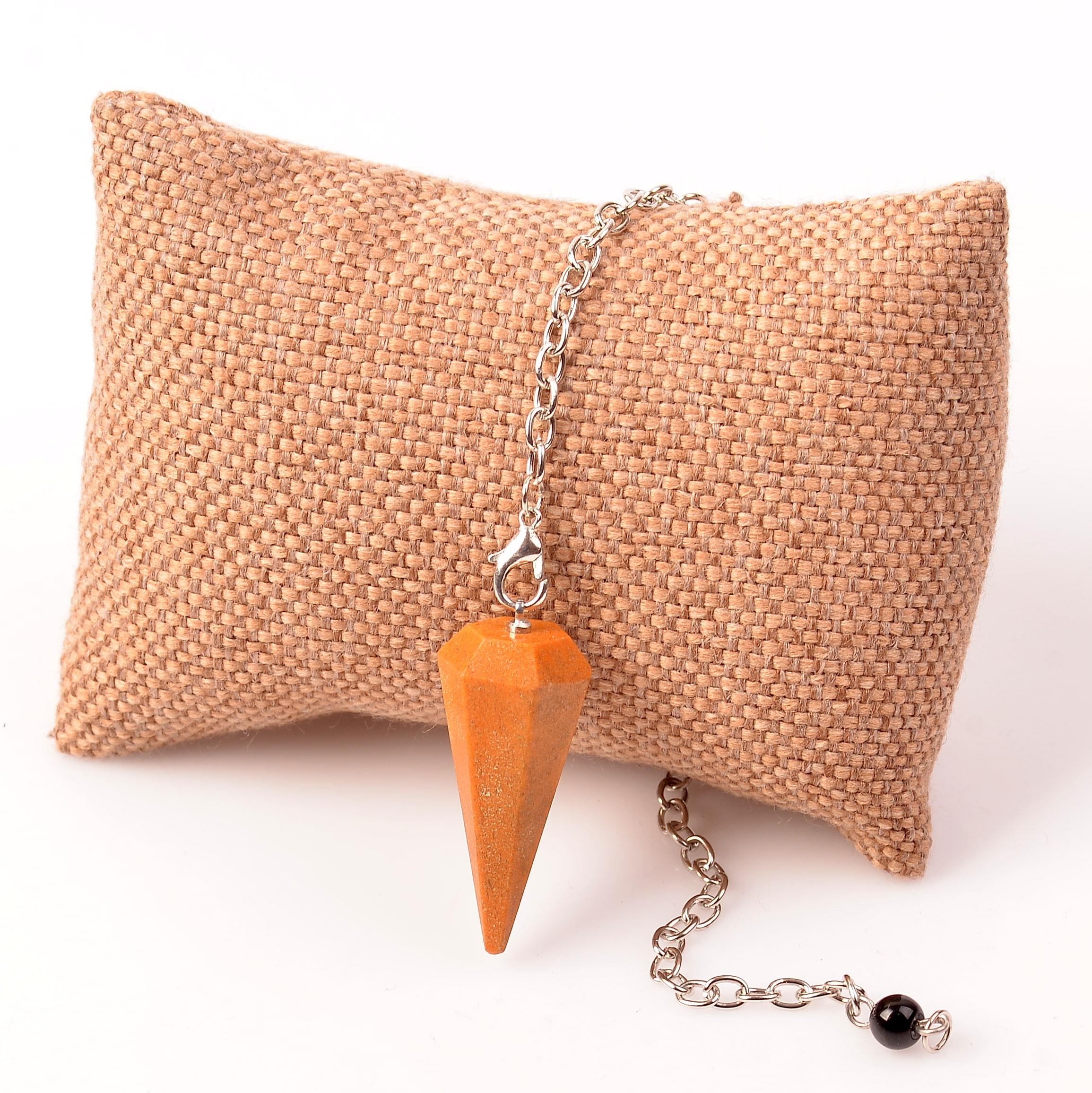 Orange Aventurin Stone Pandül Sarkaç