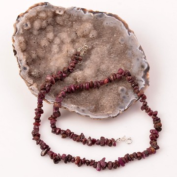 Yakut Taşı Gümüş Kolye - 2